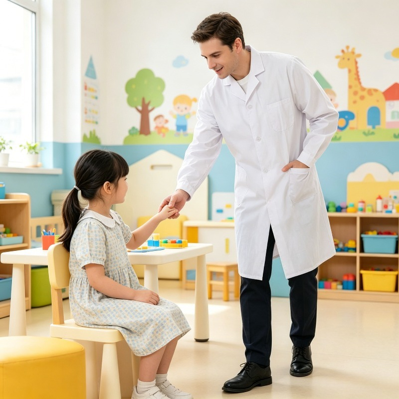 Medical Lab Research - Uisex Laboratory Waterproof White Coat, Chemical